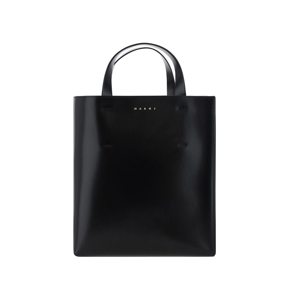 Calfskin Museo Handbag By Marni