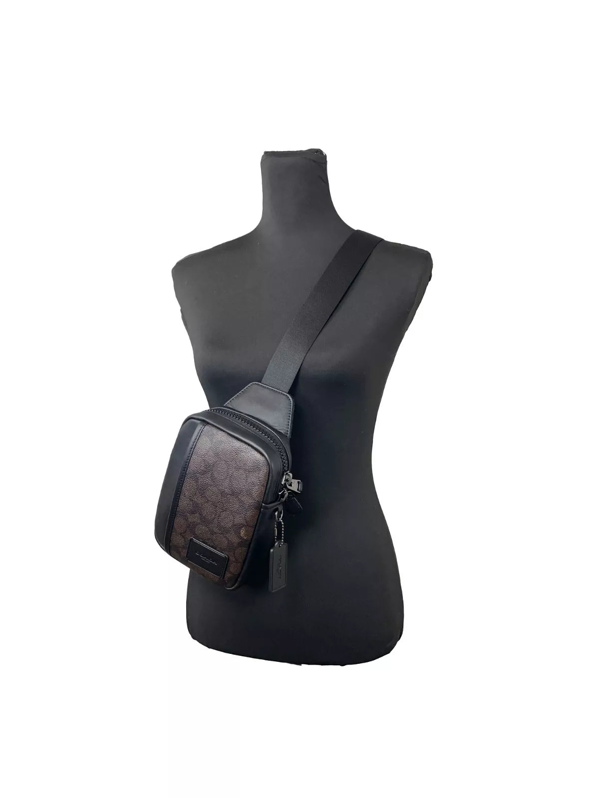 COACH Edge L Pack Backpack Sling Bag Black Walnut (CW347) at The Platonist