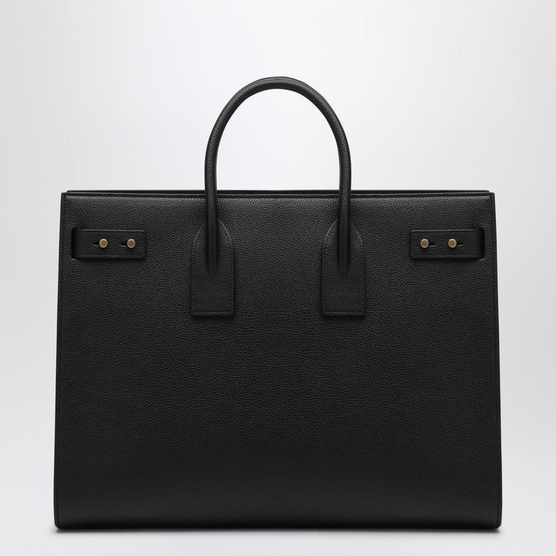 Saint Laurent Large Tote Bag Sac De Jour Black