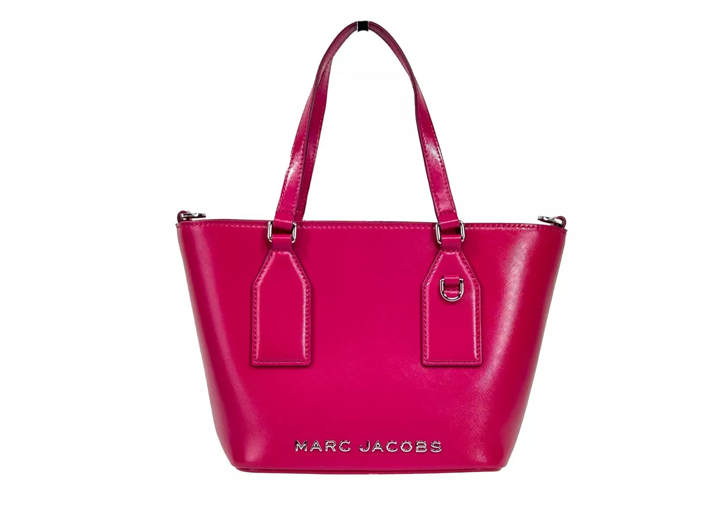 Petit sac fourre-tout à bandoulière en cuir Saffiano Marc Jacobs