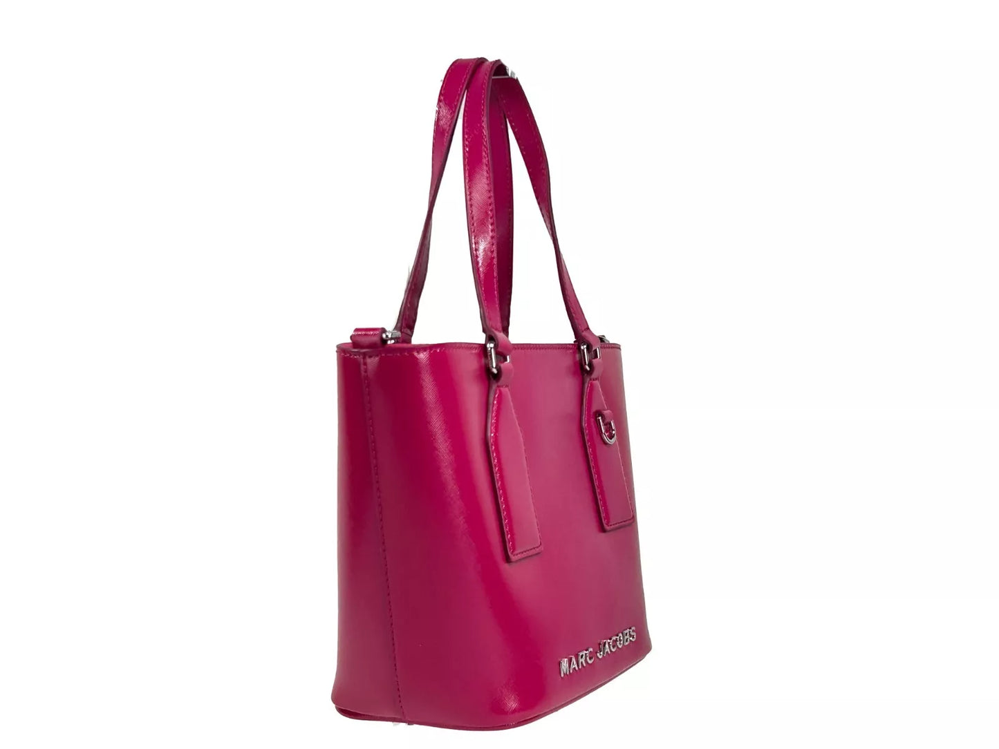 Petit sac fourre-tout à bandoulière en cuir Saffiano Marc Jacobs