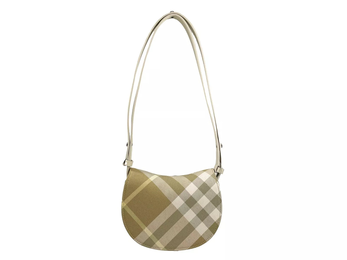 Burberry Mini Check Rocking Horse Crossbody Bag Purse at The Platonist
