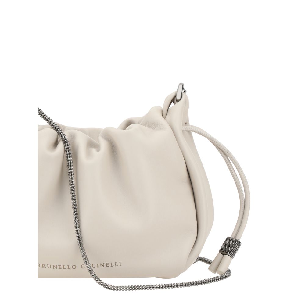 Brunello Cucinelli Bucket Mellow mini Shoulder Bag at The Platonist