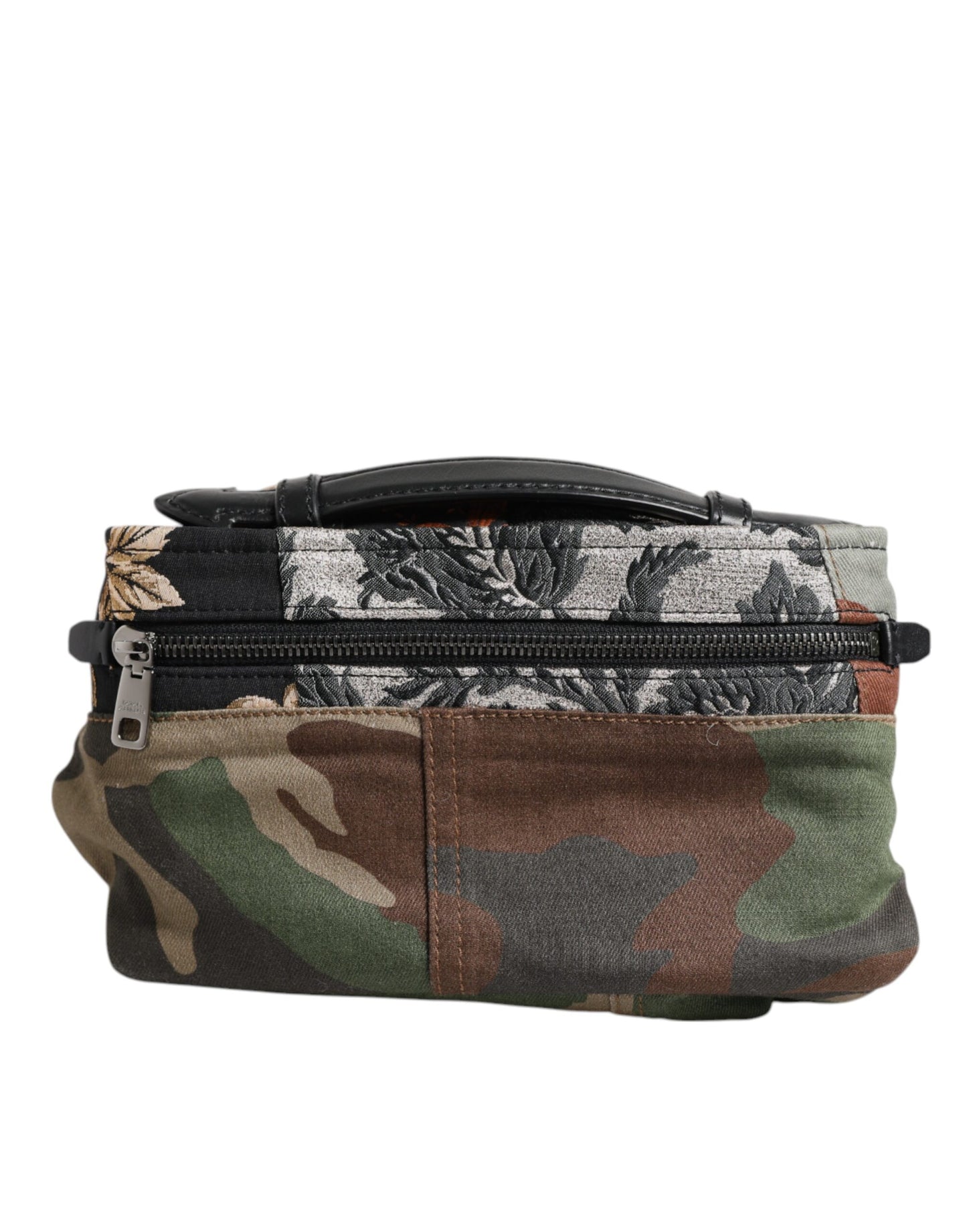 Sac banane Dolce & Gabbana à motif patchwork camouflage multicolore et logo