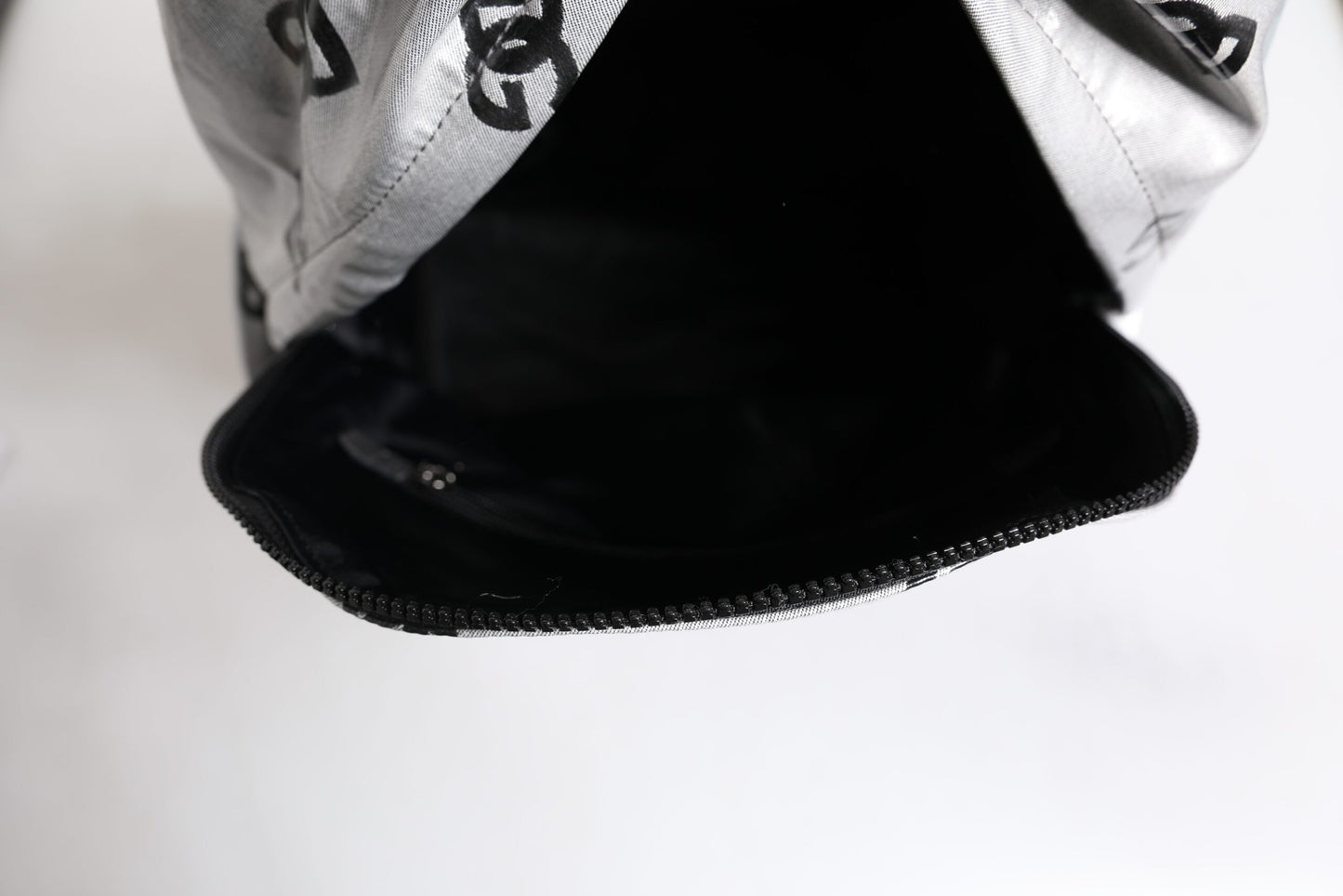 Sac à dos Dolce & Gabbana en polyester gris et noir avec logo DG