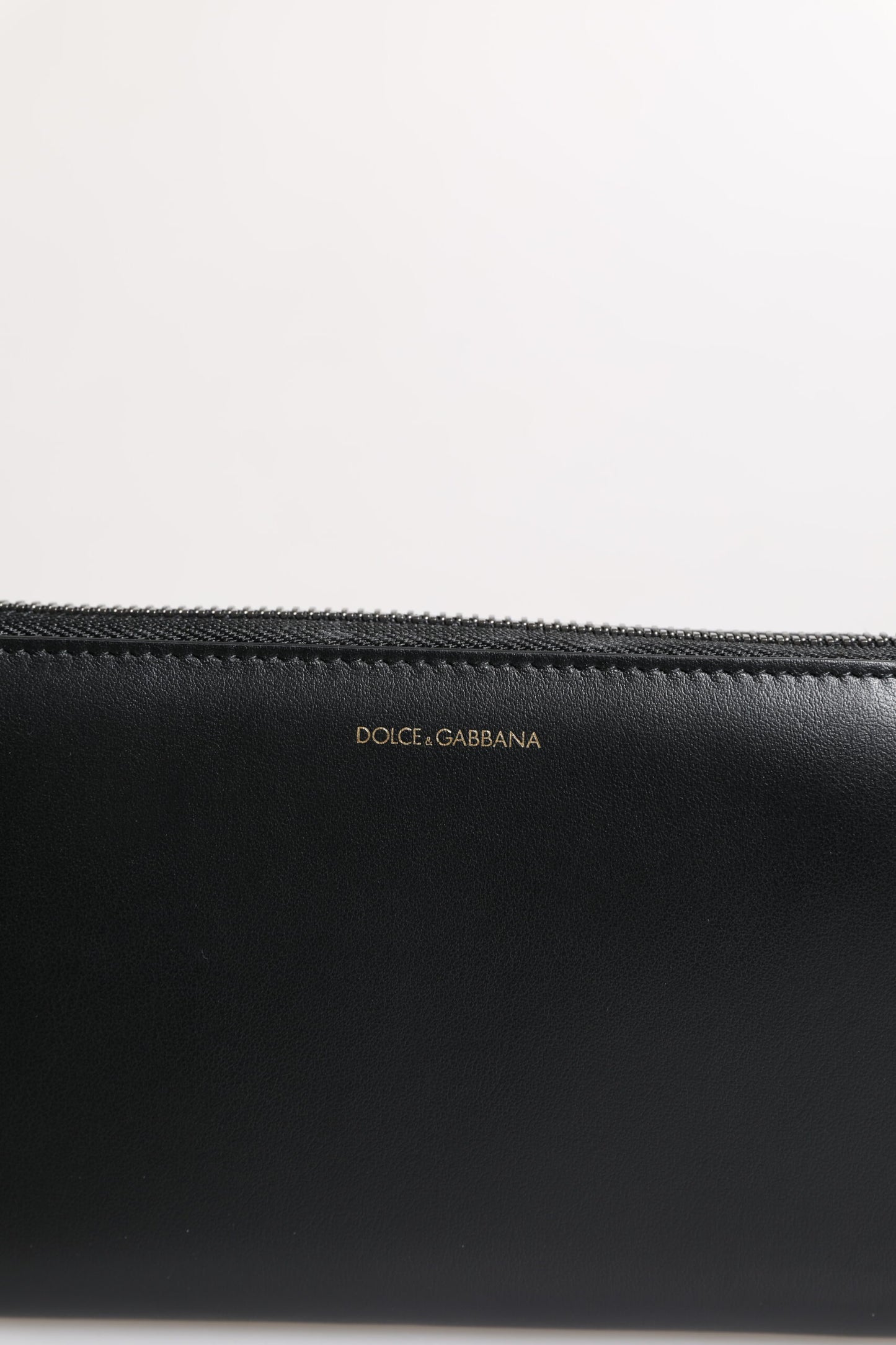 Dolce & Gabbana – Kontinentale Geldbörse aus exotischem Leder mit Prägung in Schwarz und Blau