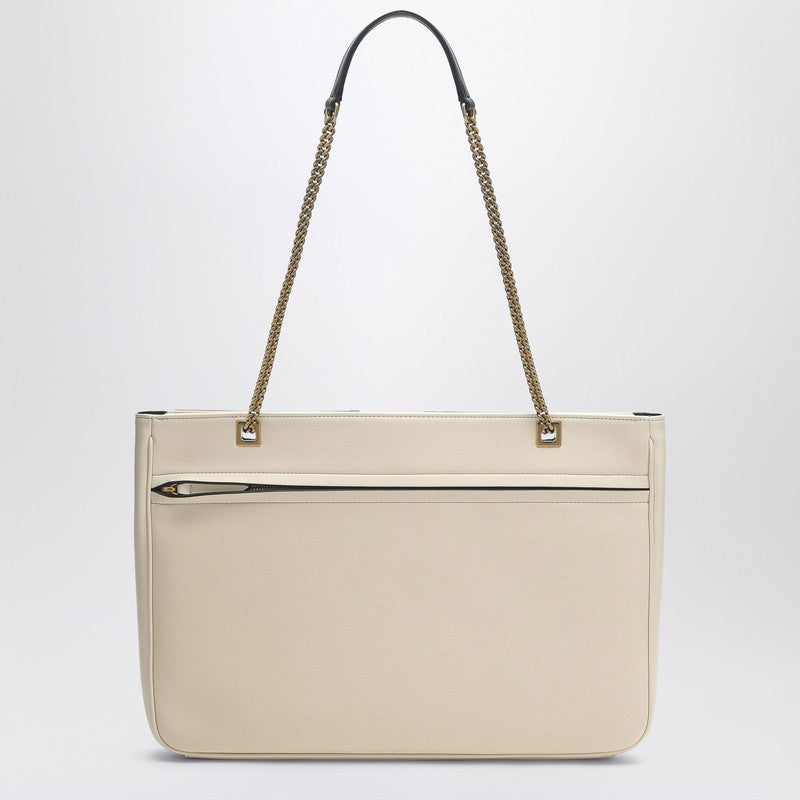 Sac moyen Valentino Garavani Viva Superstar beurre/noir
