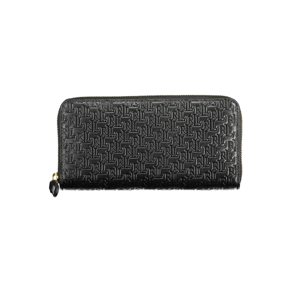 Ralph Lauren Black Leather Wallet at The Platonist