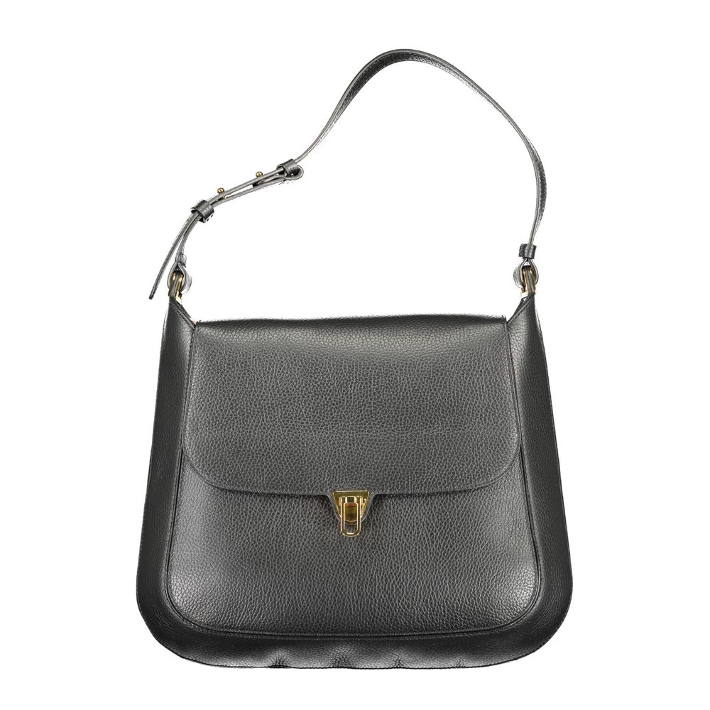 Sac à main Coccinelle en cuir noir pour femme