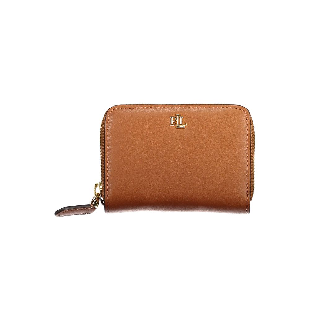 Ralph Lauren Brown Leather Wallet at The Platonist