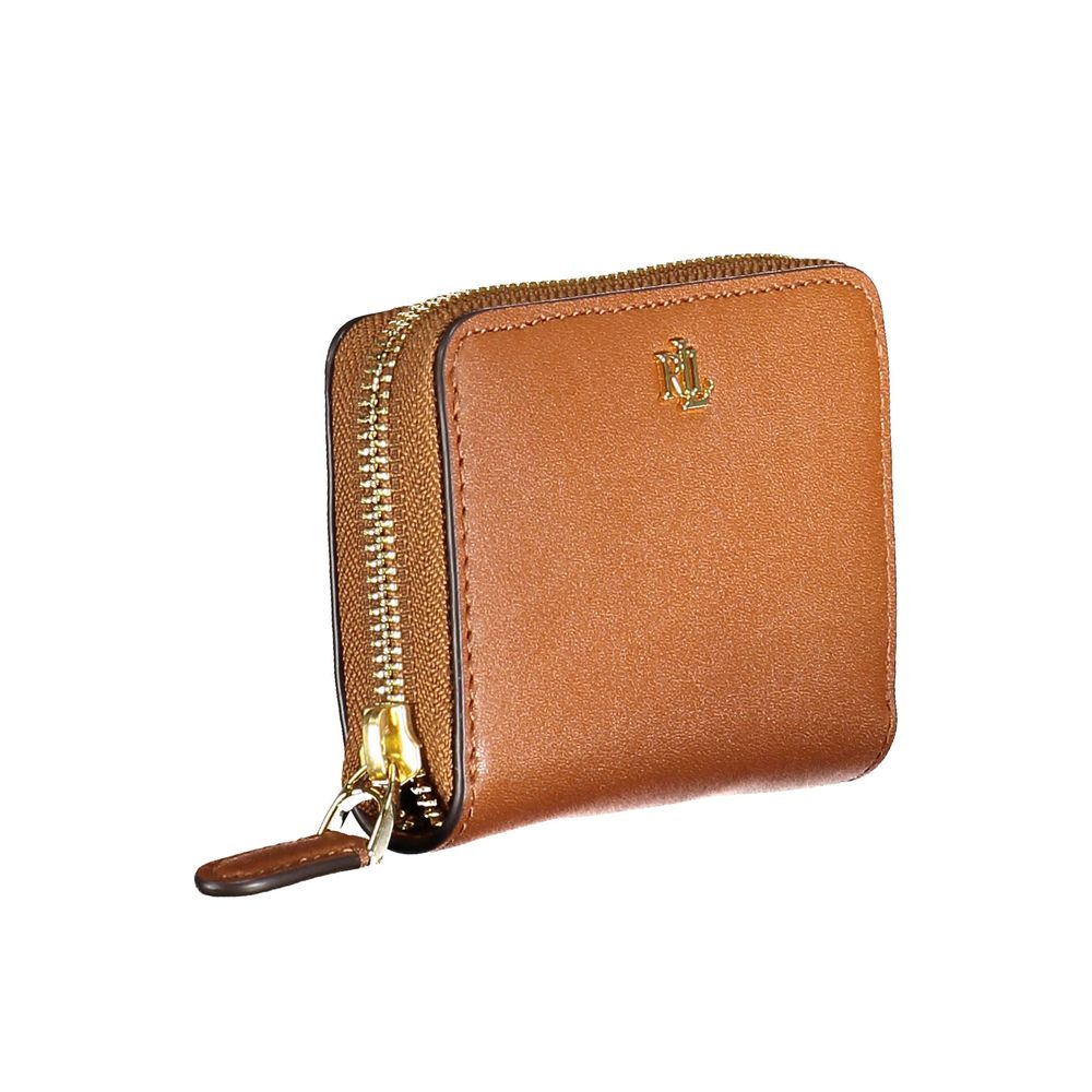 Ralph Lauren Brown Leather Wallet at The Platonist