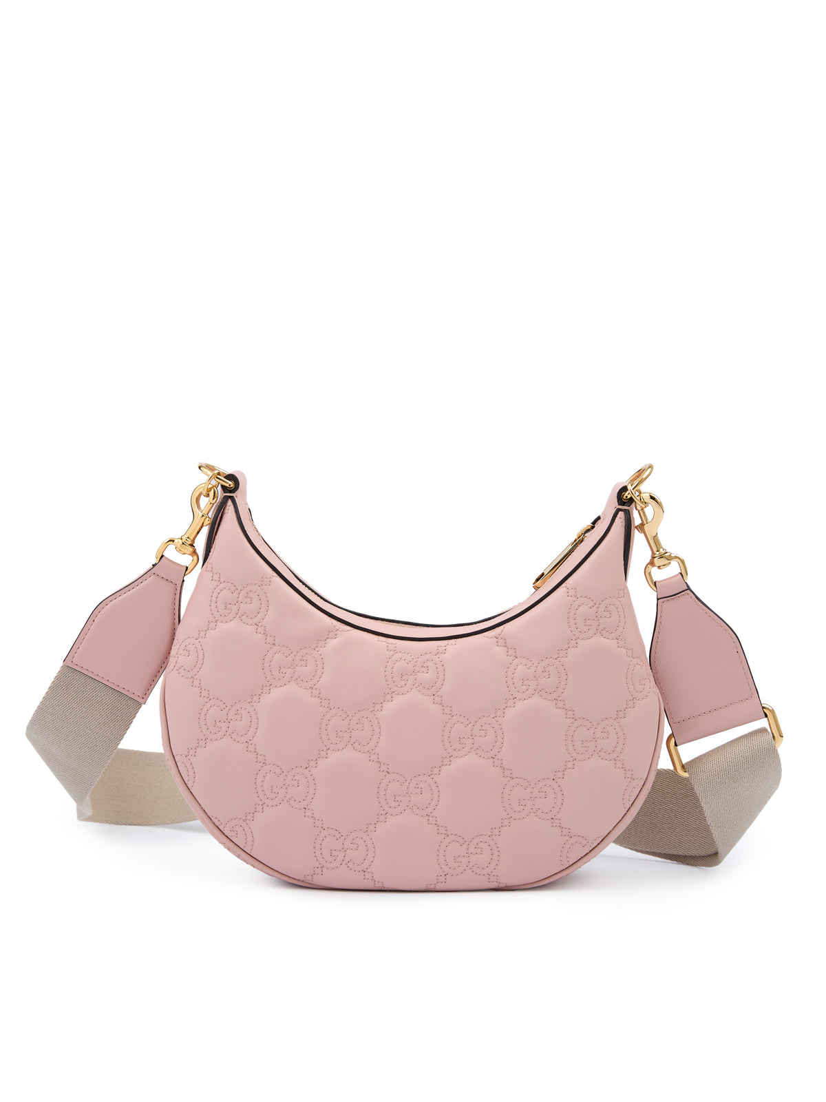 Gucci Light Pink Leather Shoulder Bag at The Platonist