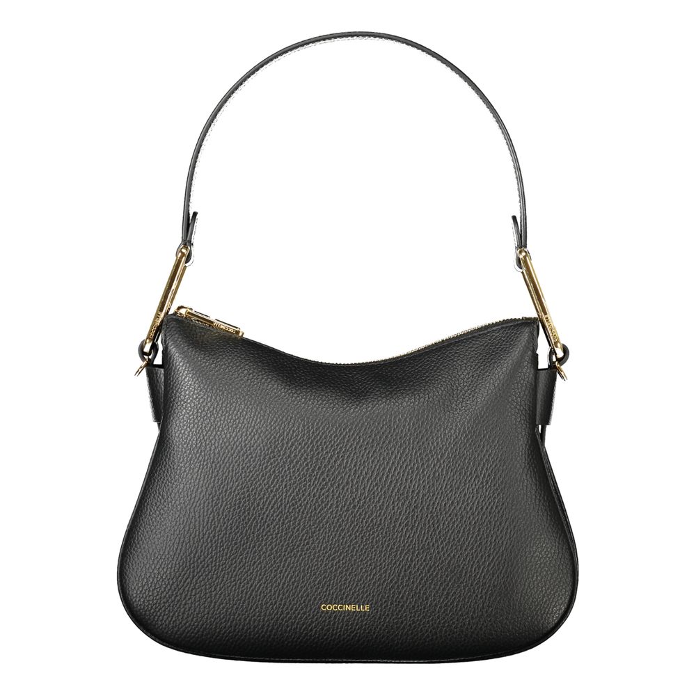 Sac à main Coccinelle en cuir noir pour femme