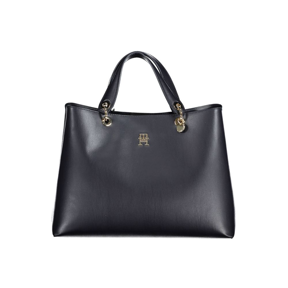 Sac à main Tommy Hilfiger bleu en polyéthylène pour femme