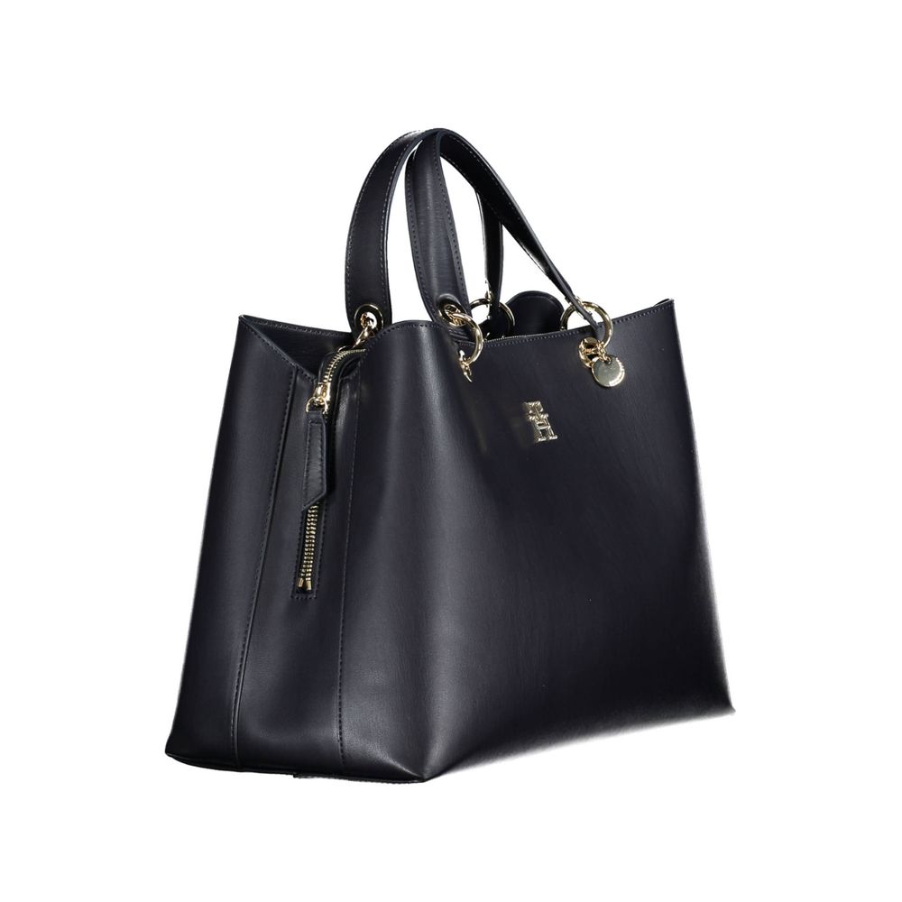 Sac à main Tommy Hilfiger bleu en polyéthylène pour femme