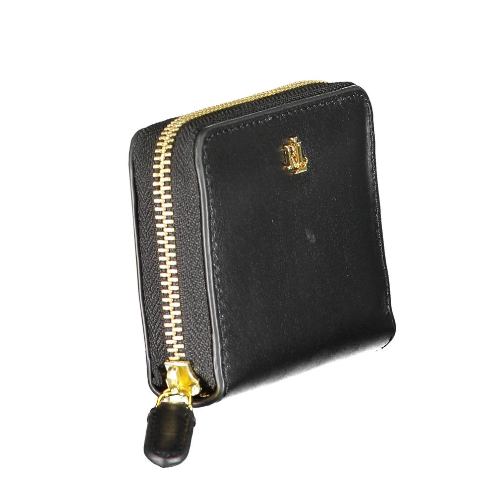 Ralph Lauren Black Leather Wallet at The Platonist