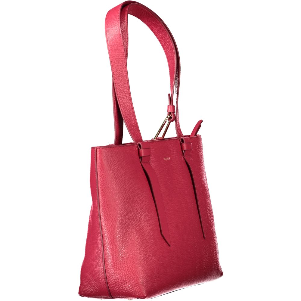 Sac à main Coccinelle en cuir rouge pour femme