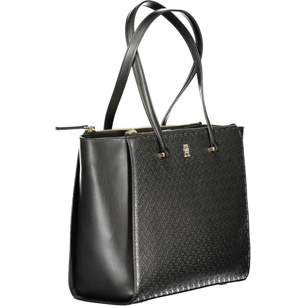 Sac à main Tommy Hilfiger en polyéthylène noir pour femme