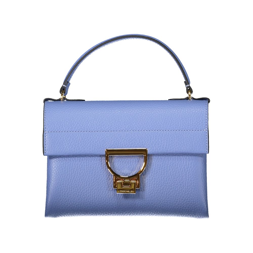 Sac à main Coccinelle en cuir bleu clair pour femme