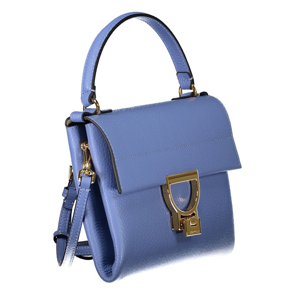 Sac à main Coccinelle en cuir bleu clair pour femme
