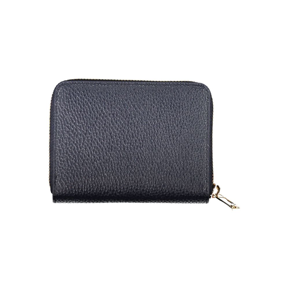 Tommy Hilfiger – Blaue Polyethylen-Geldbörse für Damen