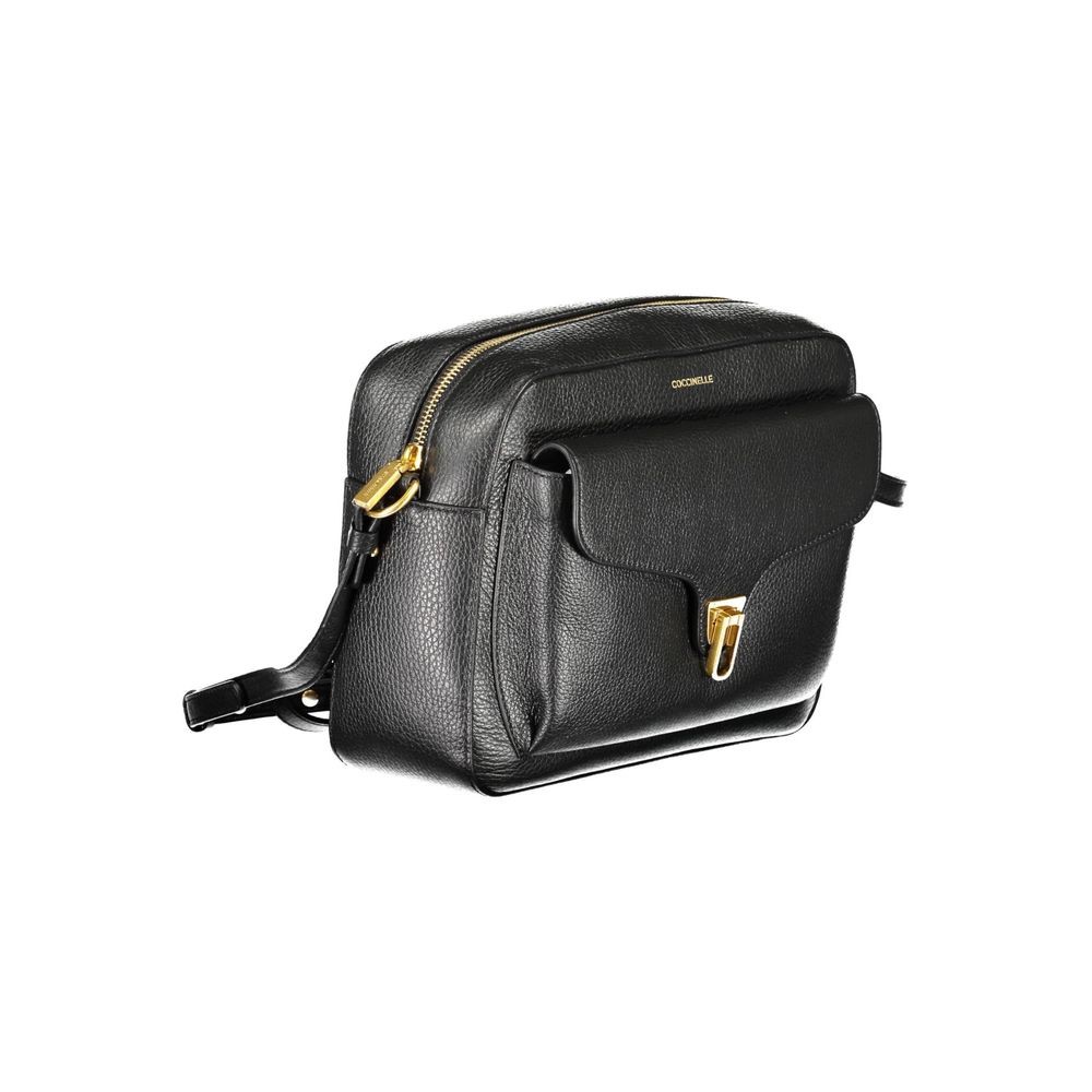 Coccinelle Schwarze Leder Damen Handtasche