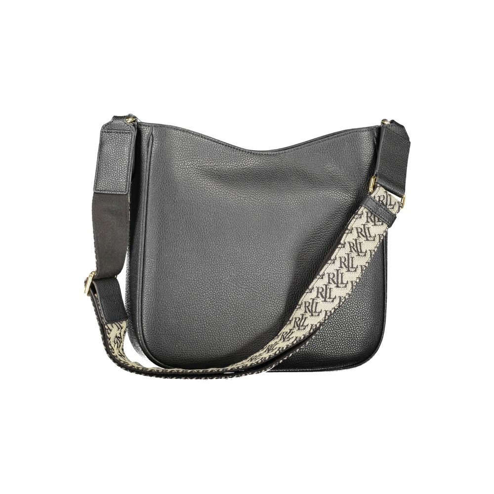 Ralph Lauren Black Leather Handbag at The Platonist