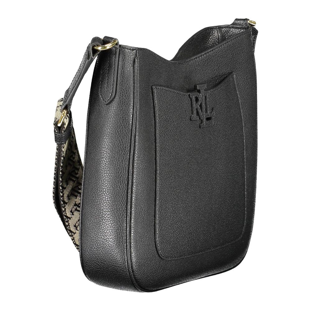 Ralph Lauren Black Leather Handbag at The Platonist