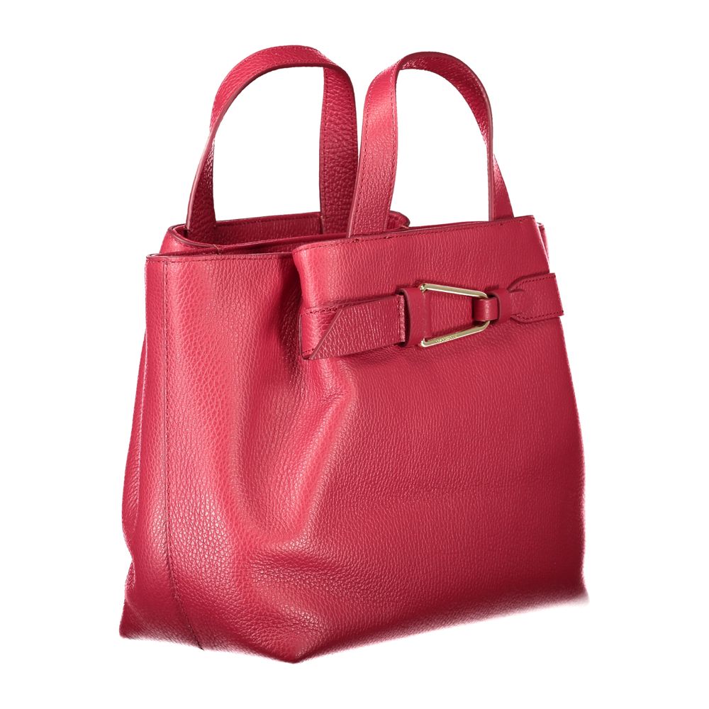 Sac à main en cuir rouge Coccinelle