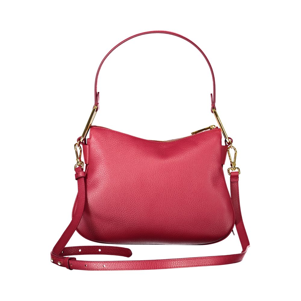 Sac à main en cuir rouge Coccinelle