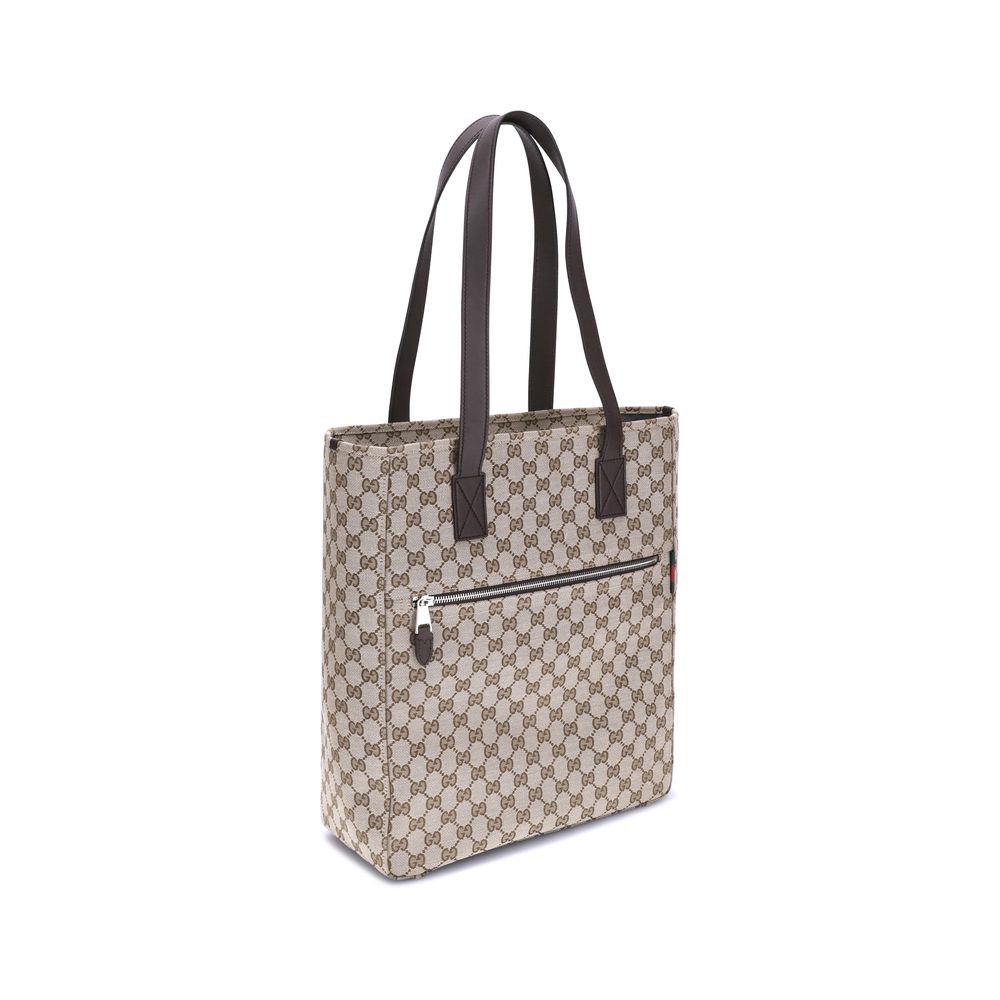 Gucci GG fabric Tote Bag at The Platonist