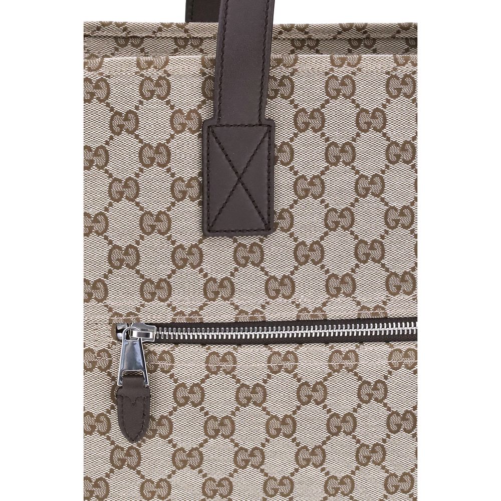 Gucci GG fabric Tote Bag at The Platonist