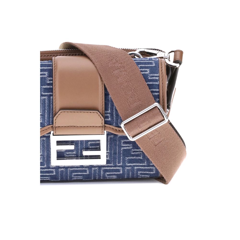 Fendi Baguette denim Shoulder Bag at The Platonist
