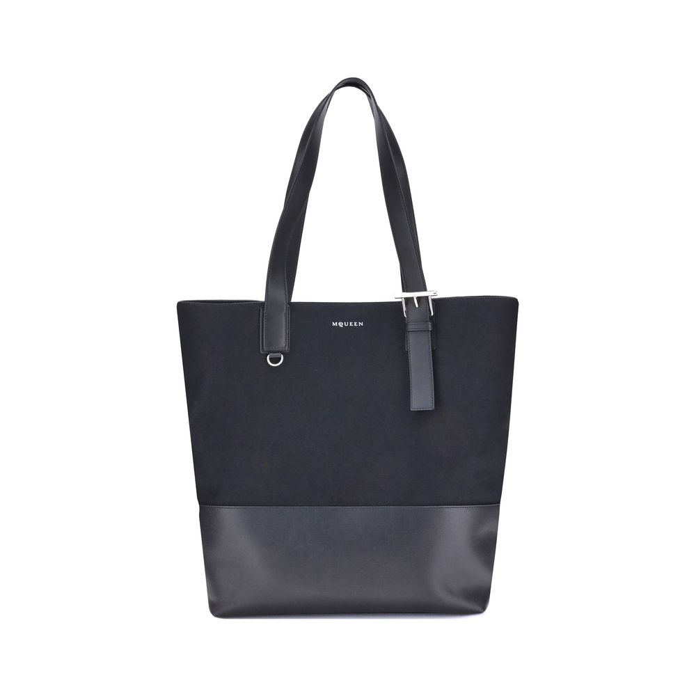 Alexander Mcqueen Canvas Tote Bag