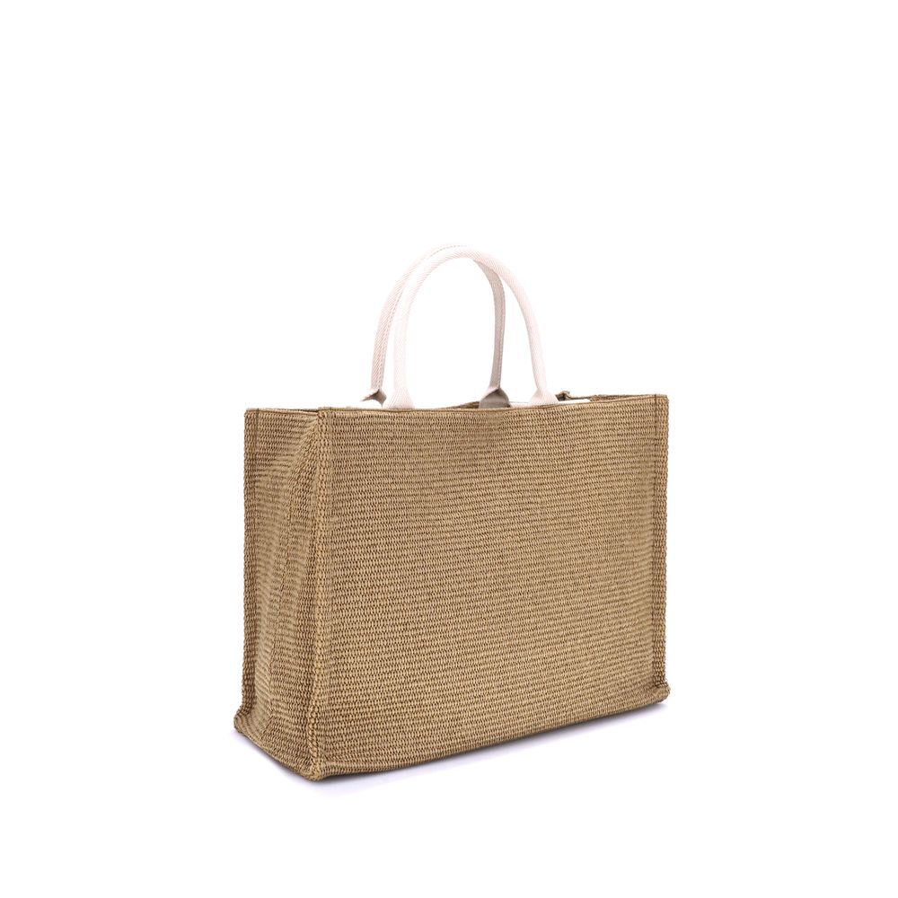 Marni Raffia-Effect Tote Bag