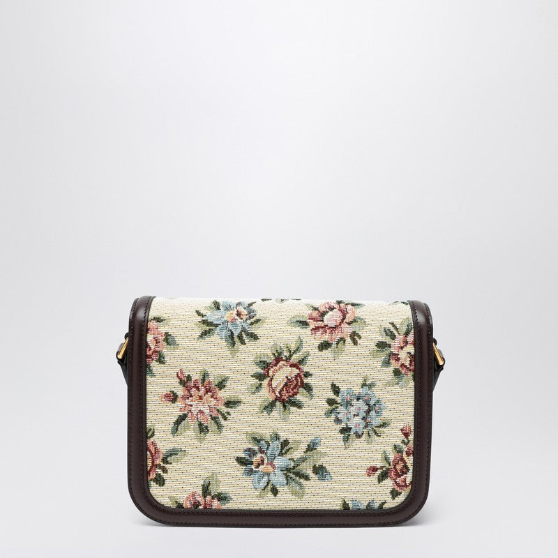 Valentino Garavani Small Bag 9To5 In Jacquard Fabric Papier Floral