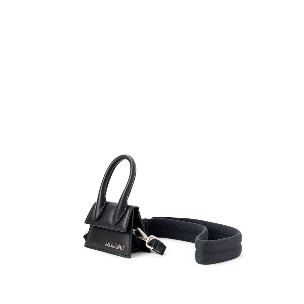 Jacquemus Black Leather Handbag at The Platonist