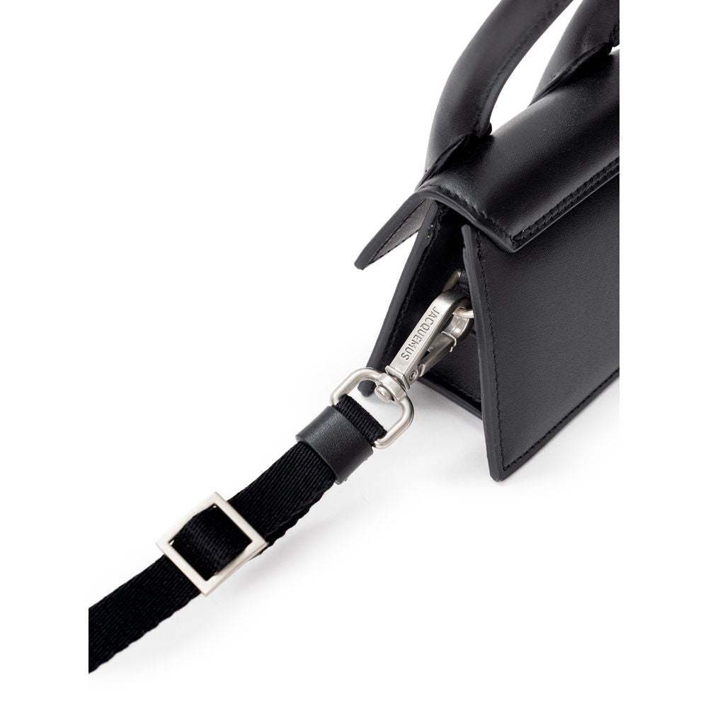 Jacquemus Black Leather Handbag at The Platonist