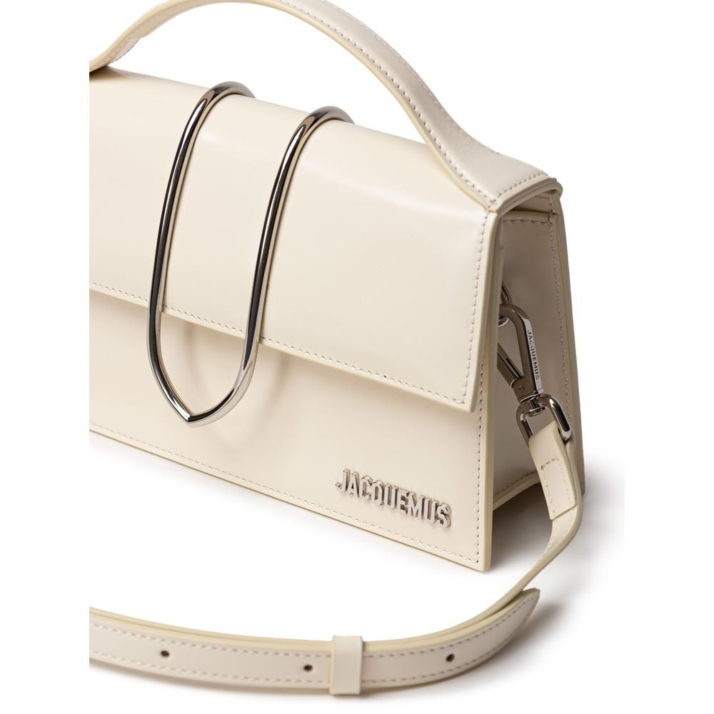 Jacquemus Beige Leather Shoulder Bag