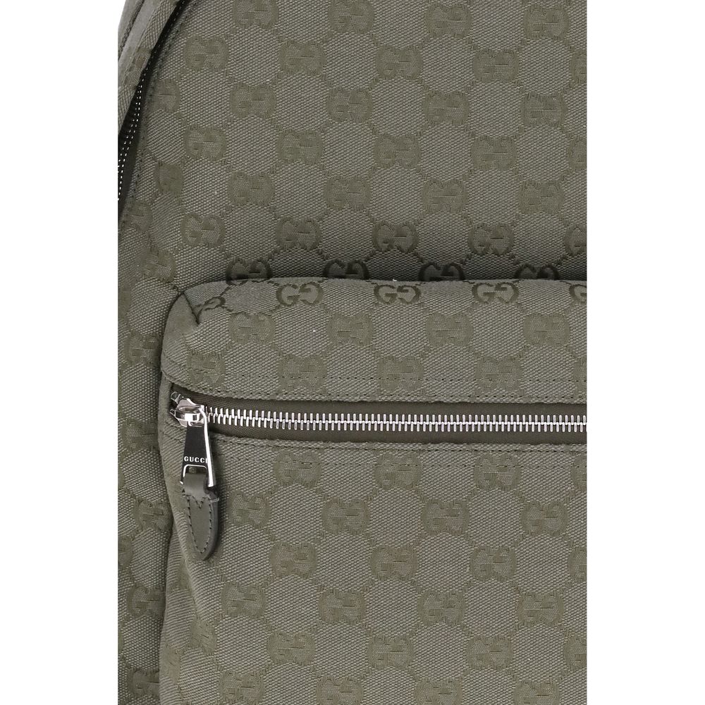 Gucci Gg Fabric Backpack