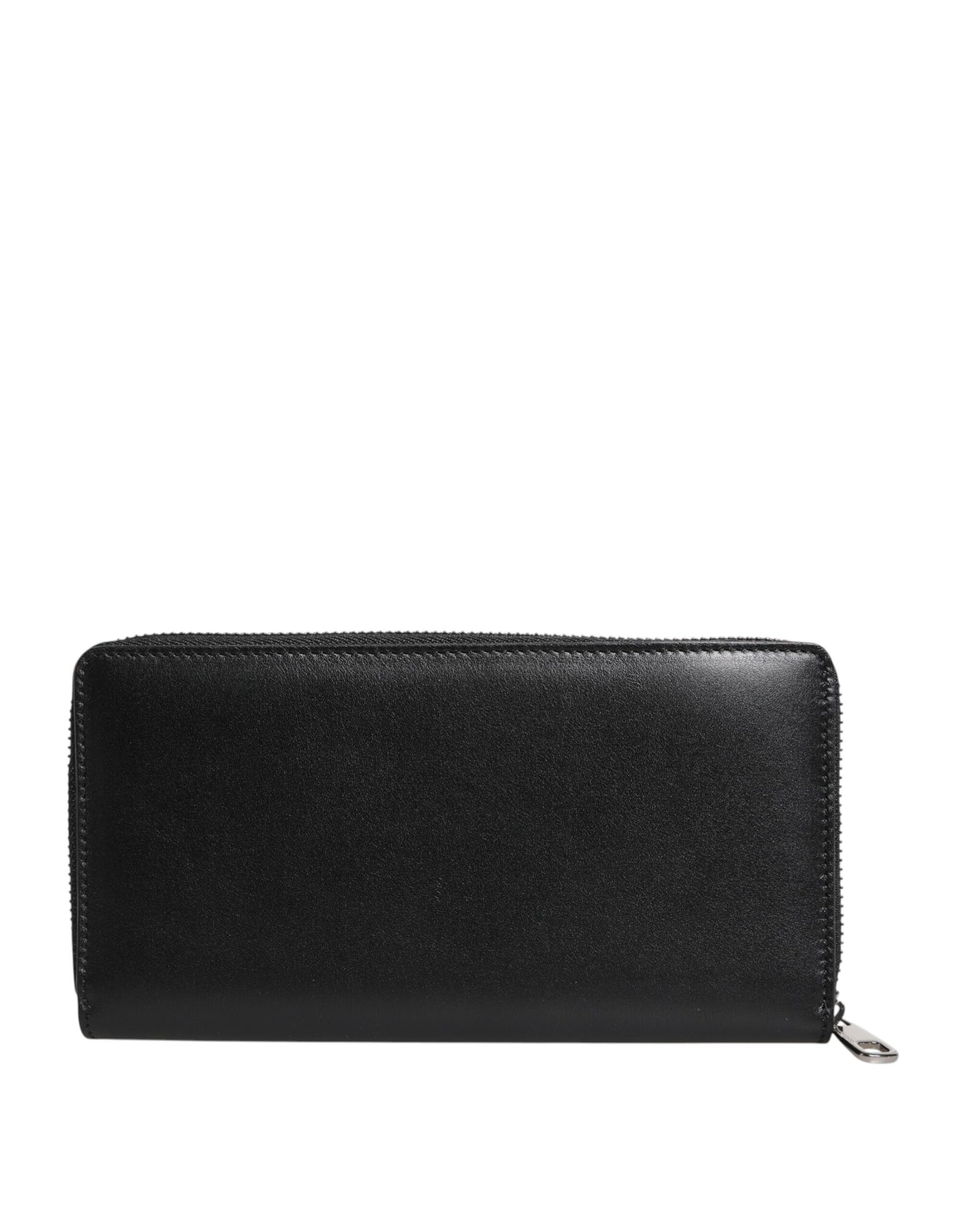 Portefeuille continental Dolce & Gabbana en cuir d'autruche vert exquis
