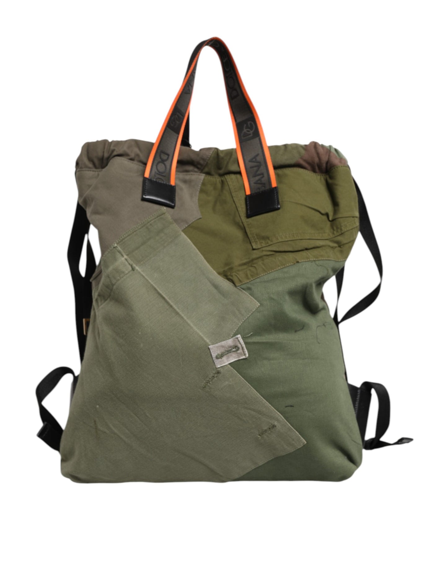 Portefeuille continental Dolce & Gabbana en cuir d'autruche vert exquis