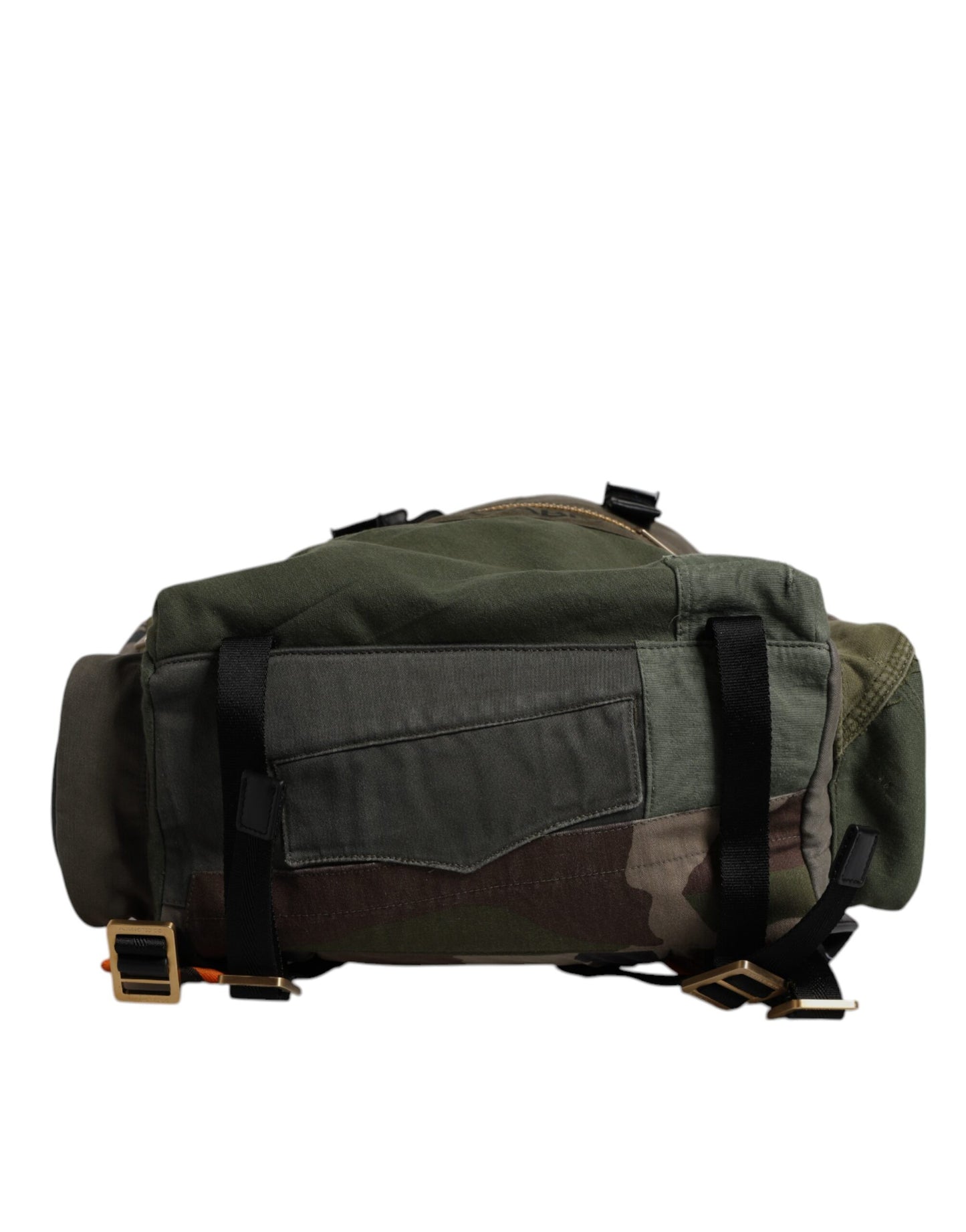 Portefeuille continental Dolce & Gabbana en cuir d'autruche vert exquis
