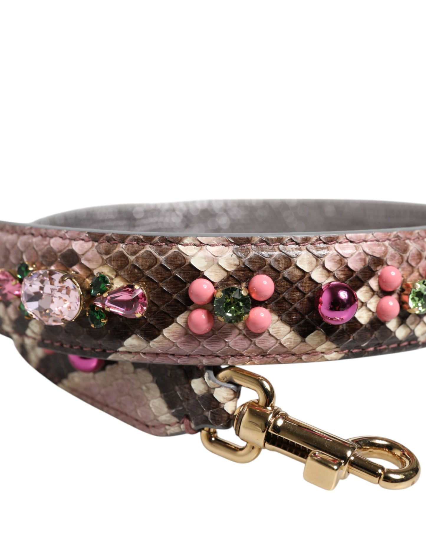 Sac à main Dolce & Gabbana à bandoulière multicolore ornée