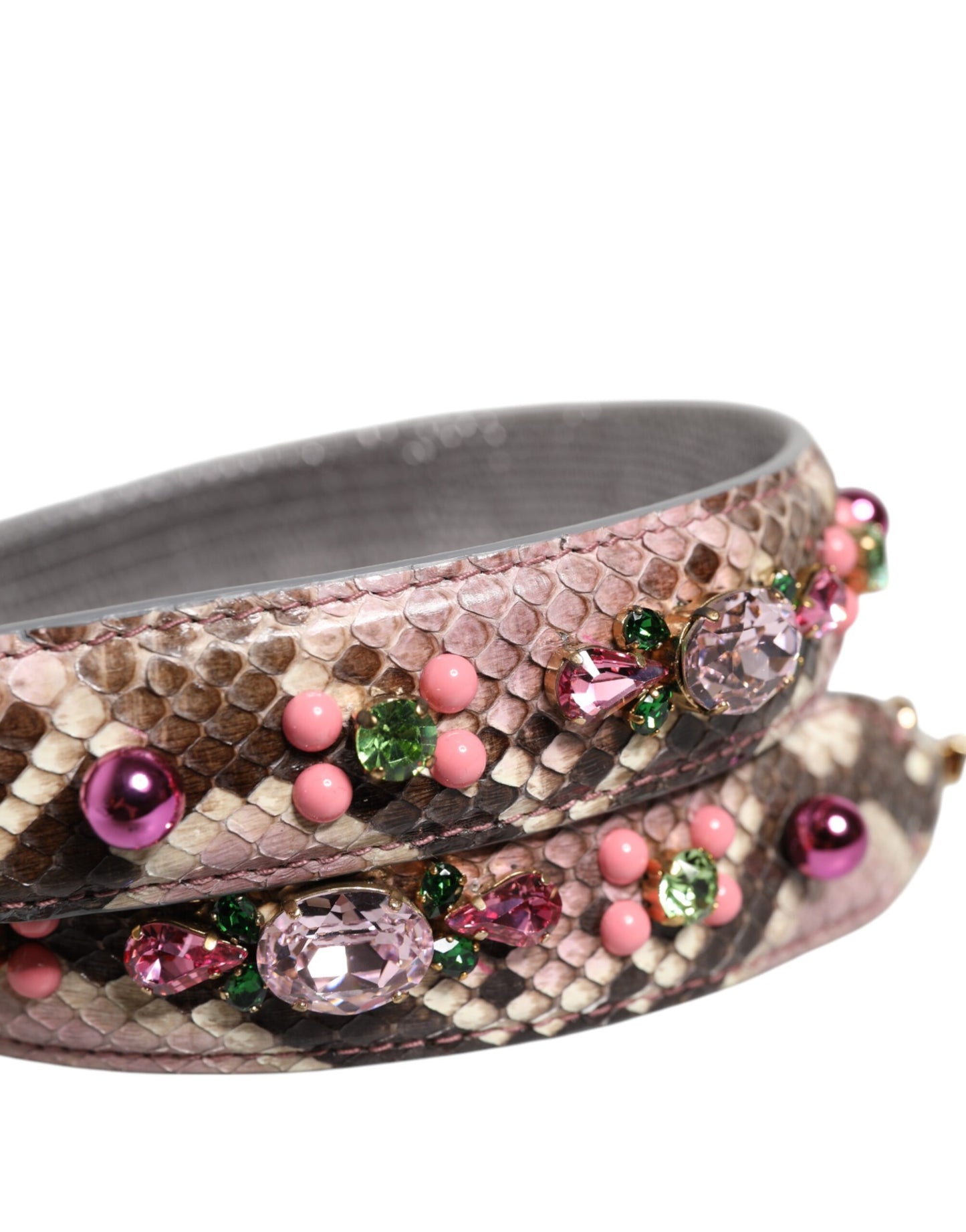 Sac à main Dolce & Gabbana à bandoulière multicolore ornée