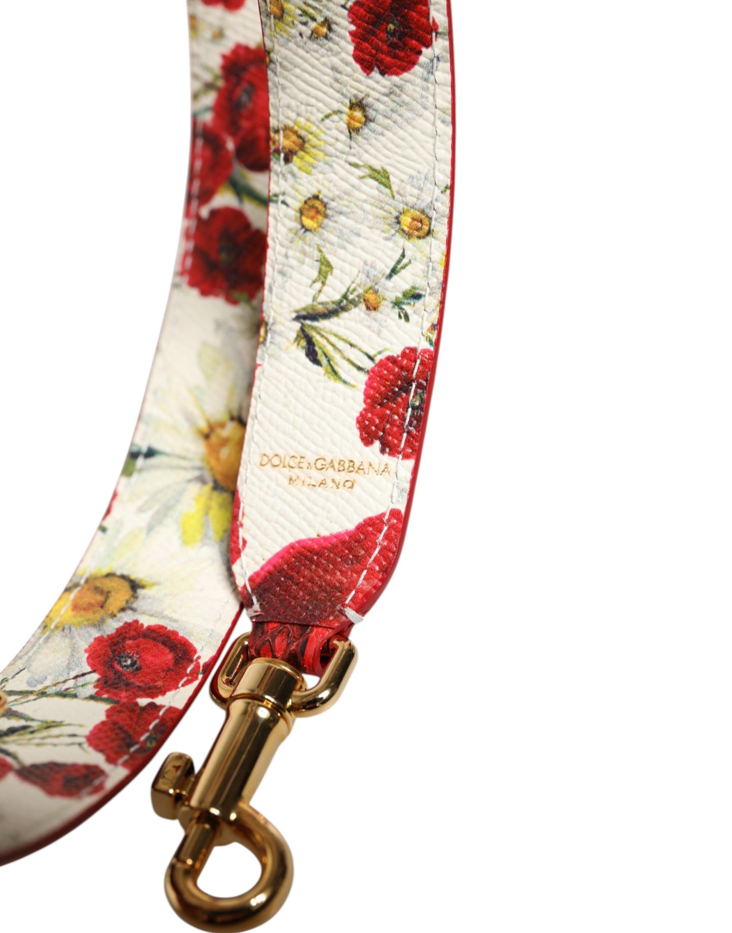 Bandoulière pour sac à main Dolce & Gabbana à ornements multicolores