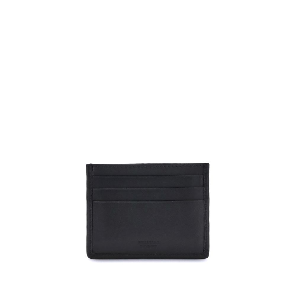 Ferragamo Woven Gancini Card Holder at The Platonist