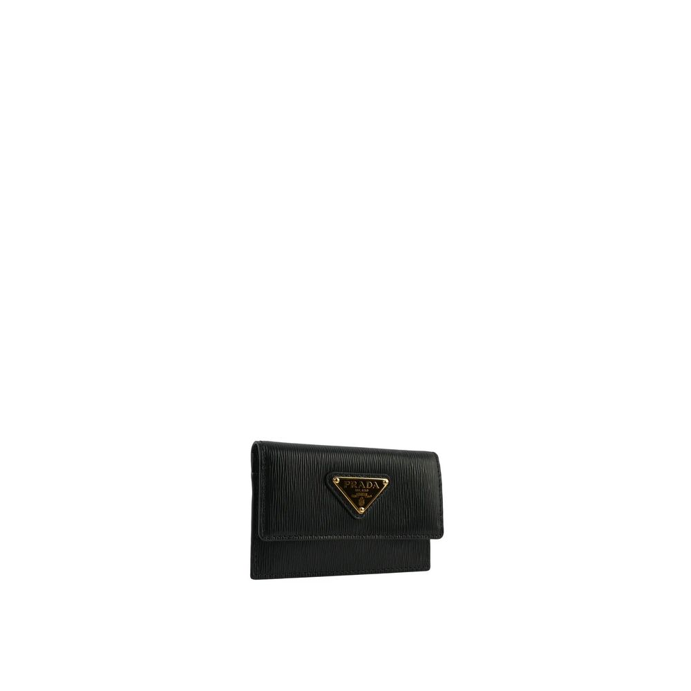 Prada Leather Card Holder at The Platonist