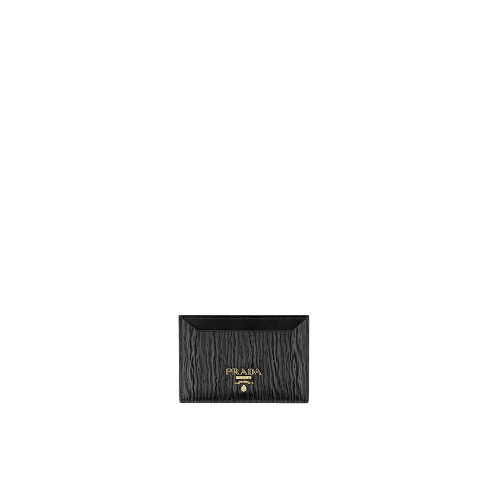 Prada Leather Logo Wallet at The Platonist