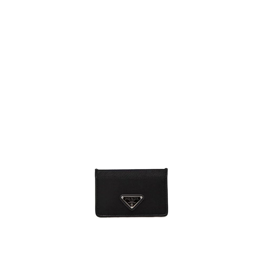 Prada Nylon And Leather Card Holder at The Platonist